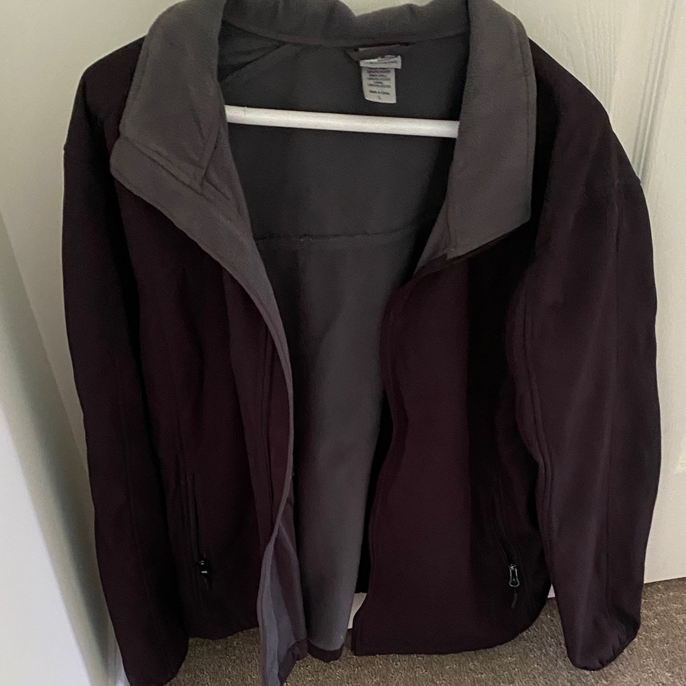 Champion Men's Black and Gray Lightweight Jacket